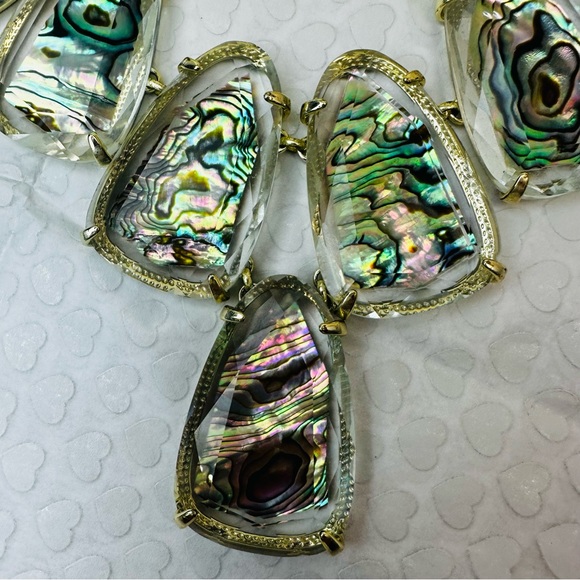 ABALONE SHELL HARLOW NECKLACE KENDRA SCOTT ✨ - Picture 5 of 16